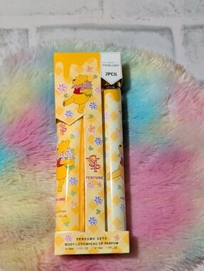 Yellow Winnie the Pooh Perfume Set